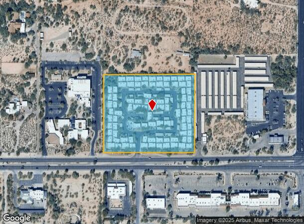  8701 E Tanque Verde Rd, Tucson, AZ Parcel Map