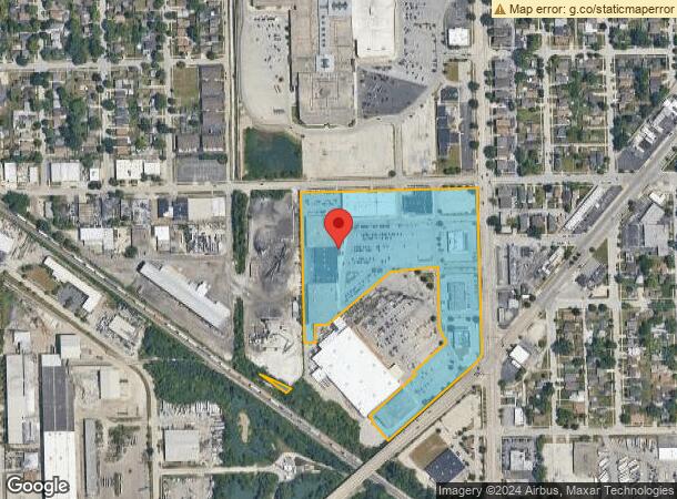  9900 Ridgeland Ave, Chicago Ridge, IL Parcel Map