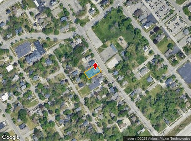  1030 S Grand Traverse St, Flint, MI Parcel Map