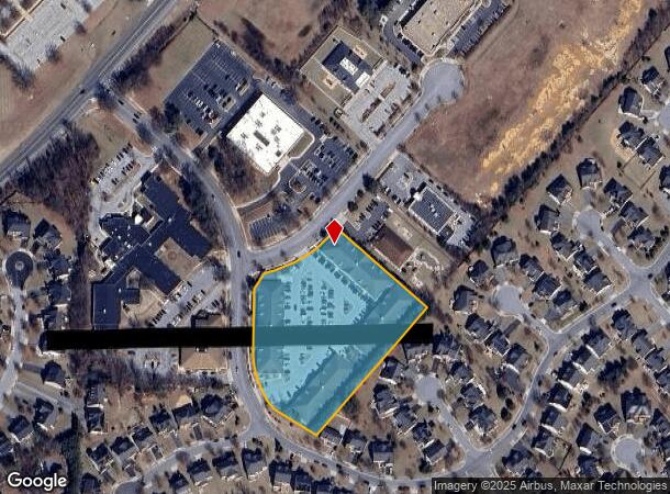 14207 Park Center Dr, Laurel, MD Parcel Map