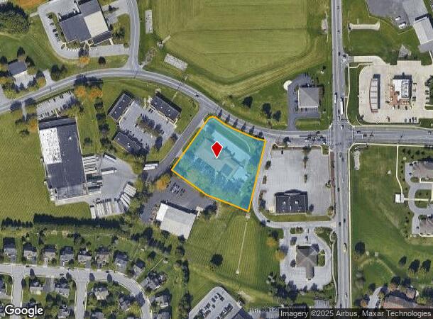  108 W Airport Rd, Lititz, PA Parcel Map