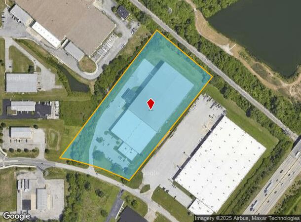 6120 Churchman By-Pass Rd, Beech Grove, IN Parcel Map