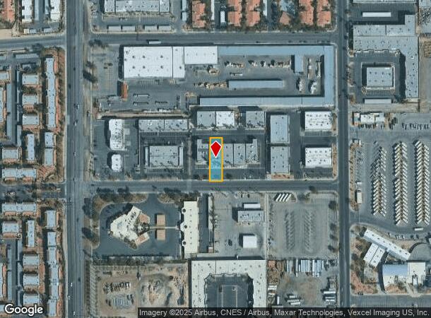 4810 W University Ave, Las Vegas, NV Parcel Map