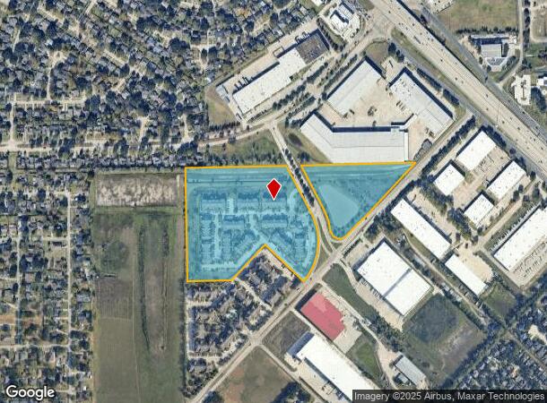 12660 Stafford Rd, Stafford, TX Parcel Map