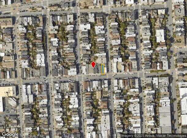  206 Clement St, San Francisco, CA Parcel Map