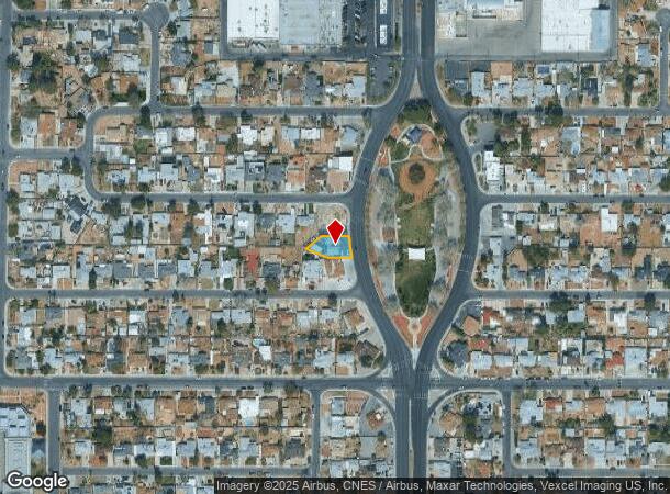  1206 S Maryland Pky, Las Vegas, NV Parcel Map