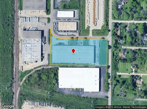  3841 Swanson Ct, Gurnee, IL Parcel Map