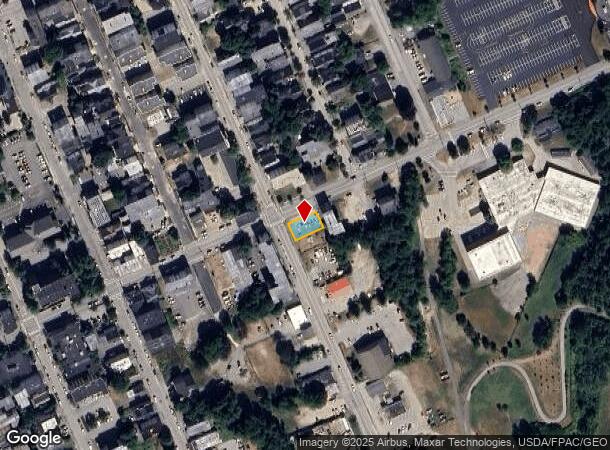  190 Bartlett St, Lewiston, ME Parcel Map