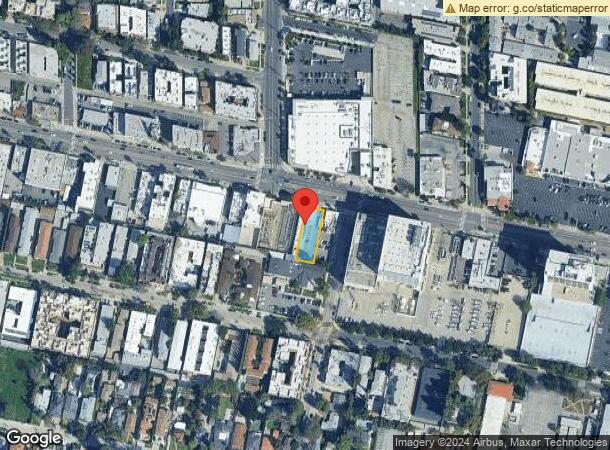  14852 Ventura Blvd, Sherman Oaks, CA Parcel Map