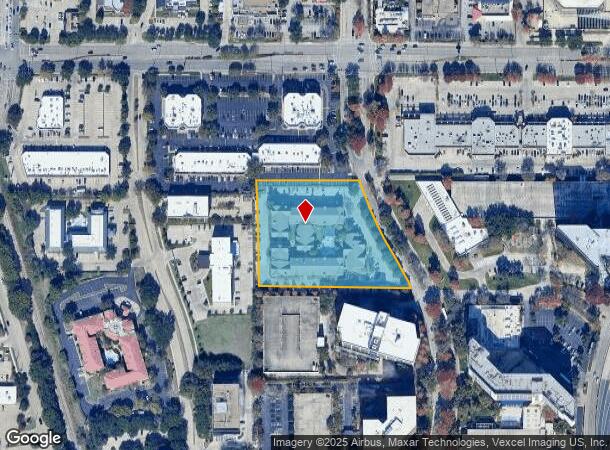  14911 Quorum Dr, Dallas, TX Parcel Map