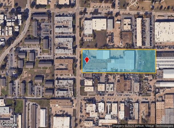 300 S Kirby St, Garland, TX Parcel Map