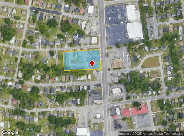  1210 Boulevard, Colonial Heights, VA Parcel Map