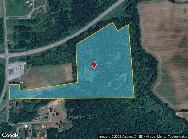 6304 Simmonds Dr, Red Creek, NY Parcel Map