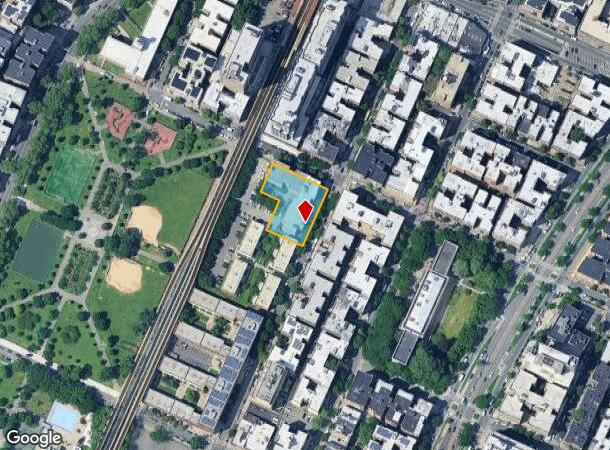 1111 Gerard Ave, Bronx, NY Parcel Map