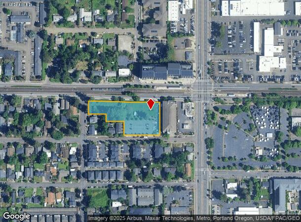 12024 E Burnside St, Portland, OR Parcel Map