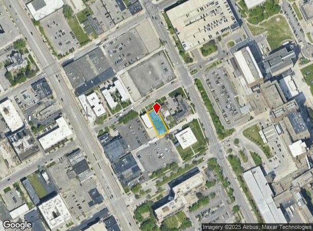  80 E Willis St, Detroit, MI Parcel Map