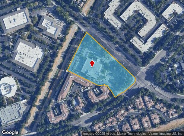 5725 W Las Positas Blvd, Pleasanton, CA Parcel Map