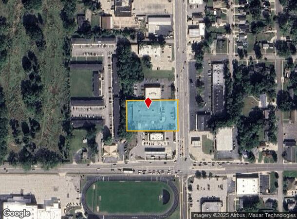 1521 Cassopolis St, Elkhart, IN Parcel Map