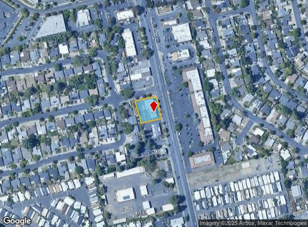 3189 Jefferson St, Napa, CA Parcel Map