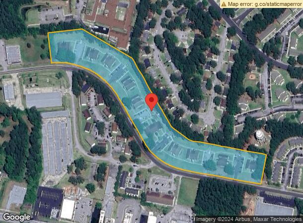  281 Liberty Dr, Jacksonville, NC Parcel Map