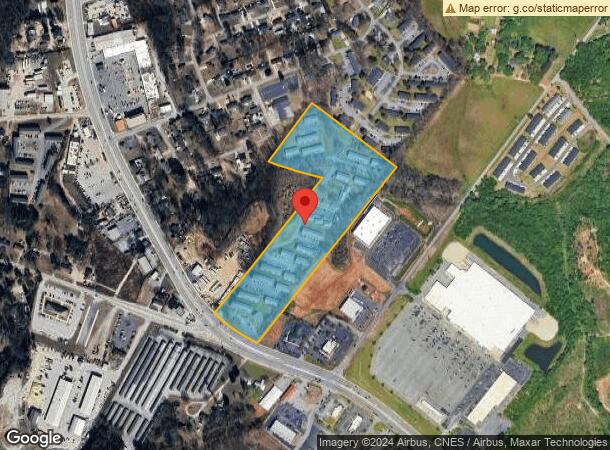  100 Ashe Dr, Greenville, SC Parcel Map