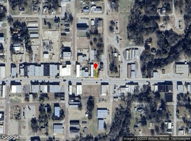 213 E Broadway St, Drumright, OK Parcel Map