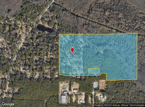  2775 Cathedral Dr, Tallahassee, FL Parcel Map