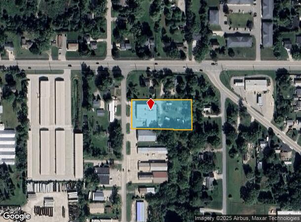  102 S Fieldcrest Dr, Neenah, WI Parcel Map