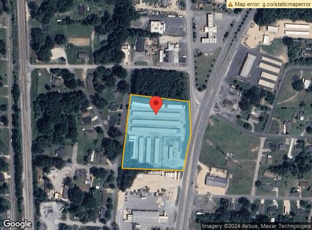  2745 N Cannon Blvd, Kannapolis, NC Parcel Map