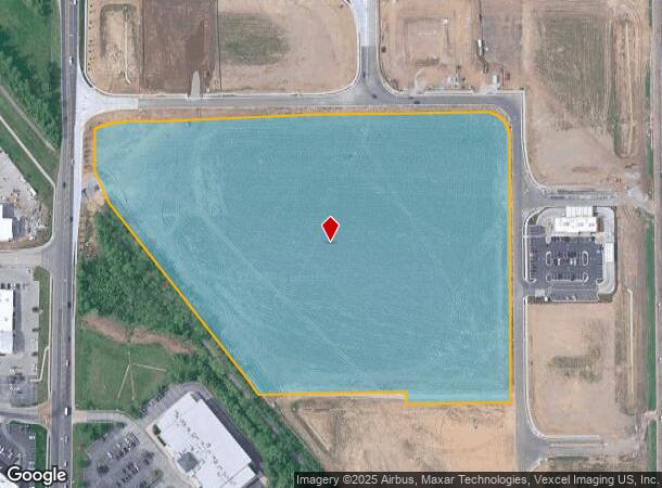 2301 Troy Rd, Edwardsville, IL Parcel Map