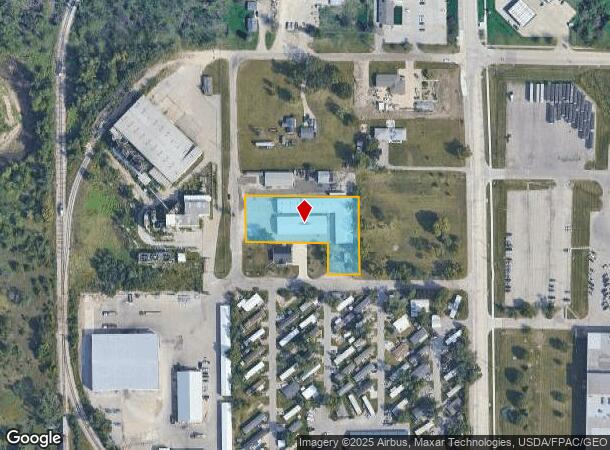  4215 Booth St Sw, Cedar Rapids, IA Parcel Map