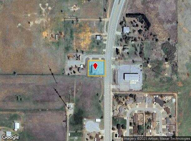  1702 N Glenn L English St, Cordell, OK Parcel Map