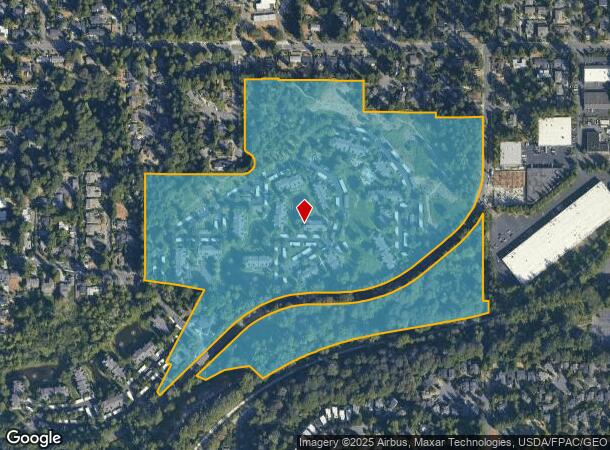  11110 Forbes Creek Dr, Kirkland, WA Parcel Map