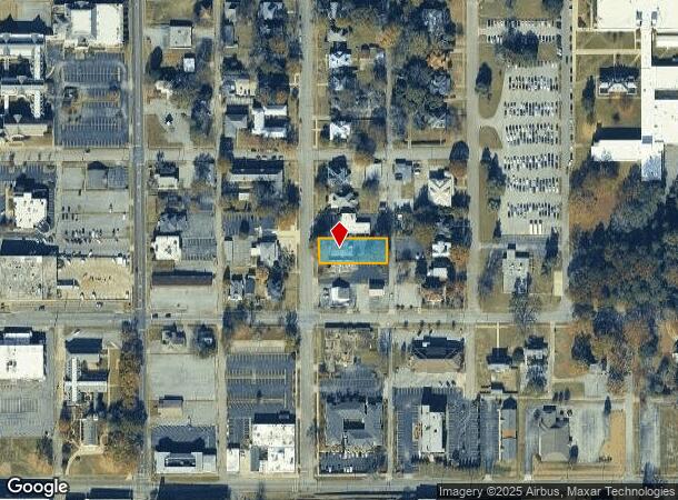  1113 Christine Ave, Anniston, AL Parcel Map