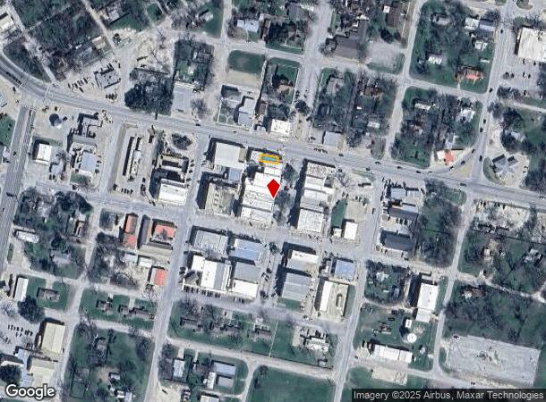  128 N Pecan St, Hico, TX Parcel Map