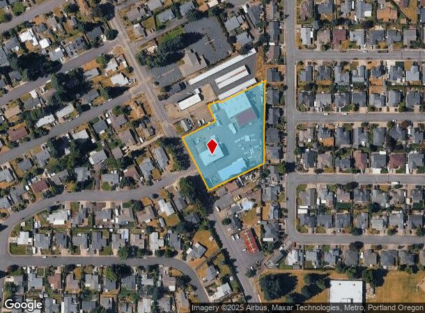  896 S Ivy St, Canby, OR Parcel Map