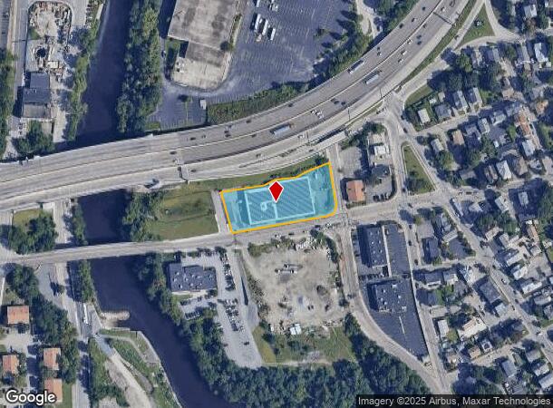 50 Division St, Pawtucket, RI Parcel Map