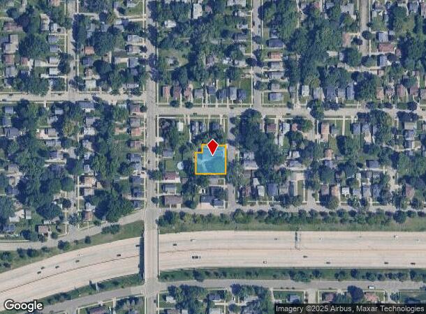 619 Emerald Ave Ne, Grand Rapids, MI Parcel Map