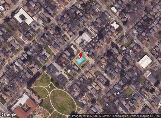  511 N Prairie Ave, Dallas, TX Parcel Map