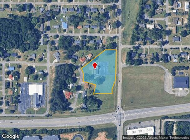  603 Wellborn Rd, Warner Robins, GA Parcel Map