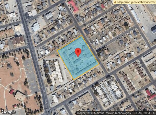  1101 N Kelly Ave, Odessa, TX Parcel Map