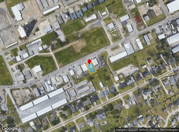  134 N Hollywood Rd, Houma, LA Parcel Map