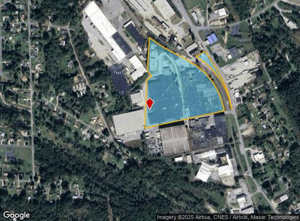 2424 Norwood St Sw, Lenoir, NC Parcel Map