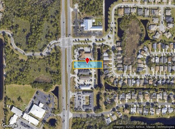  4541 N Wickham Rd, Melbourne, FL Parcel Map