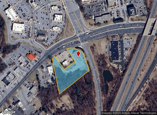 15595 Old Columbia Pike, Burtonsville, MD Parcel Map