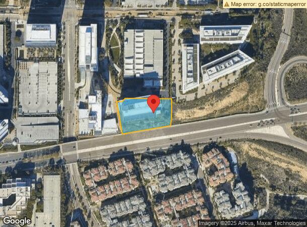  4747 Executive Dr, San Diego, CA Parcel Map