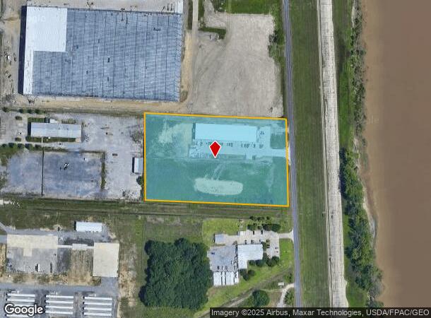 2701 N River Rd, Port Allen, LA Parcel Map