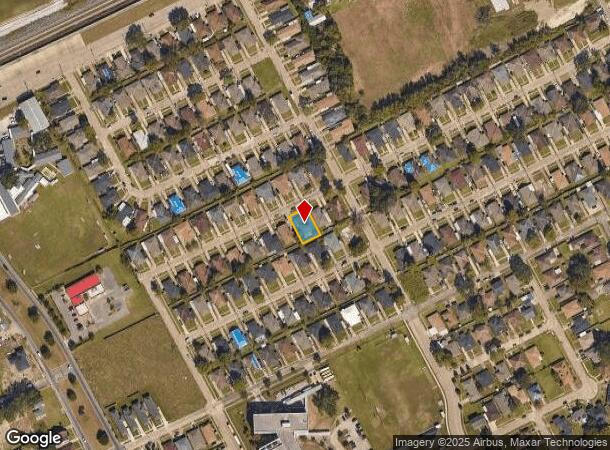 8632 Dinkins St, New Orleans, LA Parcel Map
