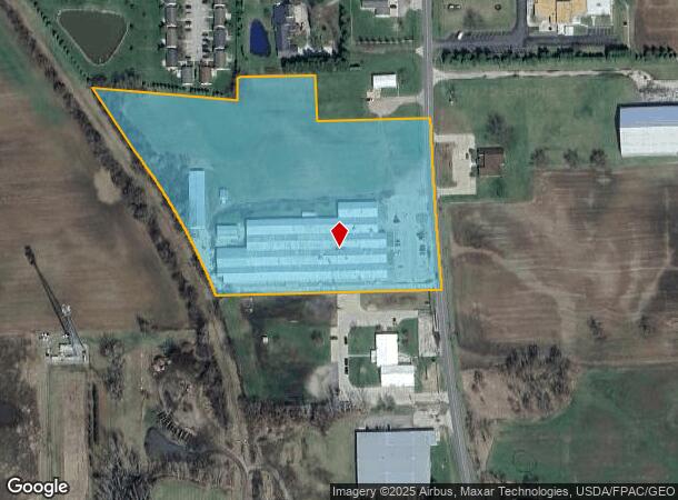 1151 N Ottokee St, Wauseon, OH Parcel Map