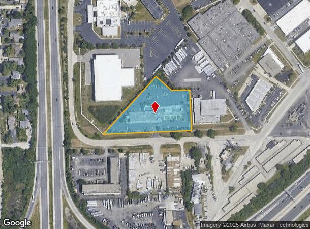  820 W 79Th St, Willowbrook, IL Parcel Map